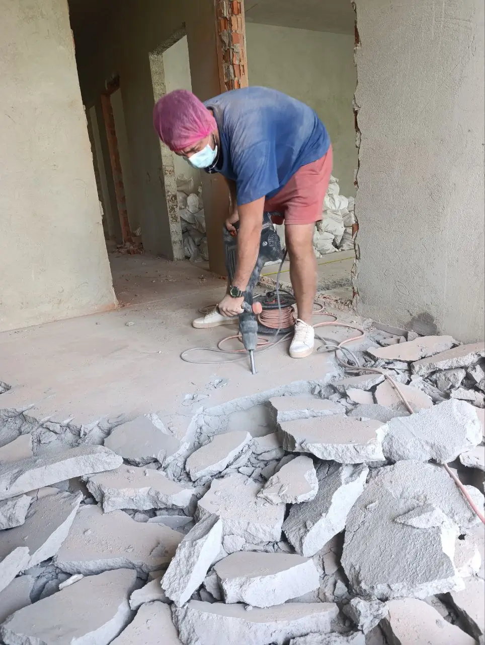 Демонтаж стяжки Львов